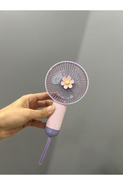 AET Mini Sevimli Taşınabilir 3 Kademeli El Fanı Usb Soğutucu Vantilatör