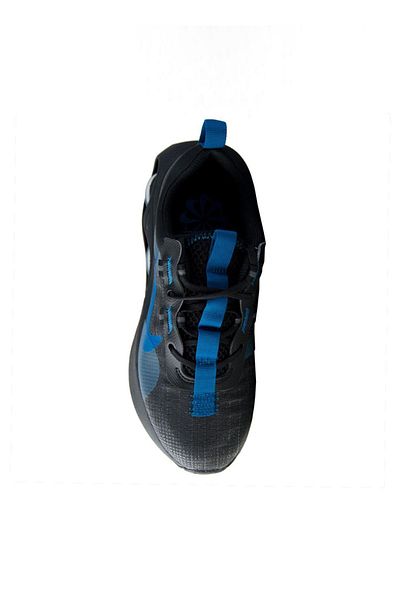 Nike Black Blue Air Max 2021 GS Walking Shoes - Fb8035-001