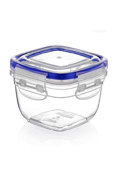 Dünya Plastik Square Storage Container with Gasket 2400 ml