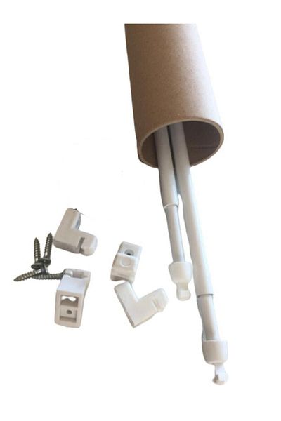 perdemhome Bară de briză pentru ușă și perdea 60cm/80cm (pereche)