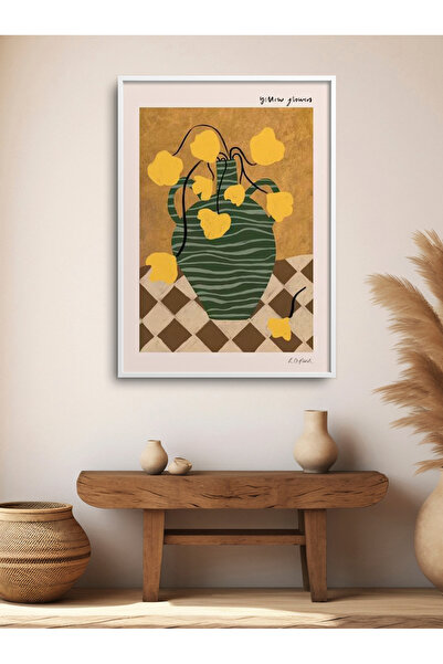 HOMEPACK Single Framed Painting Poster Painting Tk/703