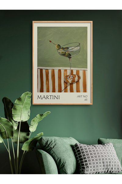 HOMEPACK Tekli Çerçeveli Tablo Poster Tablo TK/702