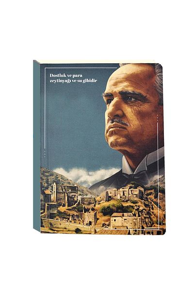 Lilamor دفتر ملاحظات 160 ورقة - 11.5x16 فيلم