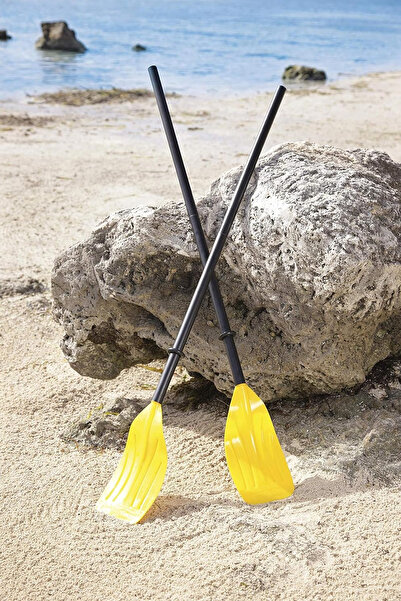 BESTWAY 3 Parça Şişme Bot Küreği Takımı 124 cm  62015 Raft Boat Double Paddles