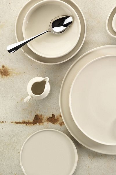 Kütahya Porselen Chef Taste Of 32 cm Boat Plate Cream