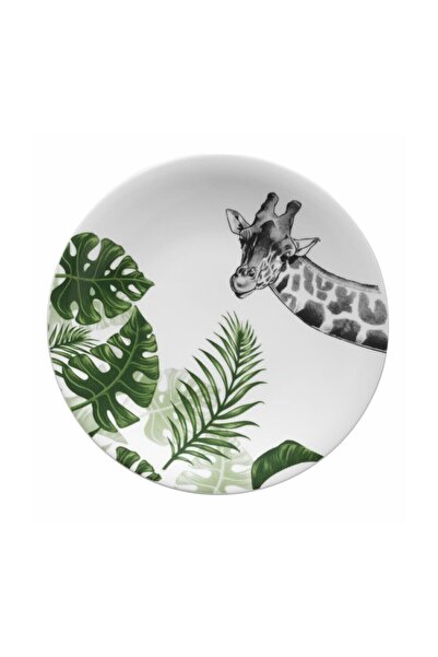 Kütahya Porselen Doğadakiler 27 cm Servis Tabağı Zürafa