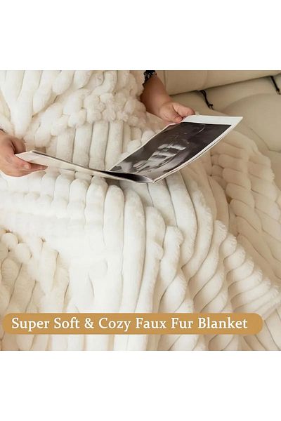 baladı home ev tekstil home collection High Quality Blanket - Single and Double Personality, Soft and Perfect, 1 Piece, Two Sizes Can Choose