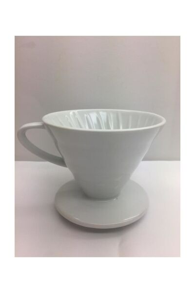 Kütahya Porselen Barista Kahve Filtresi Beyaz