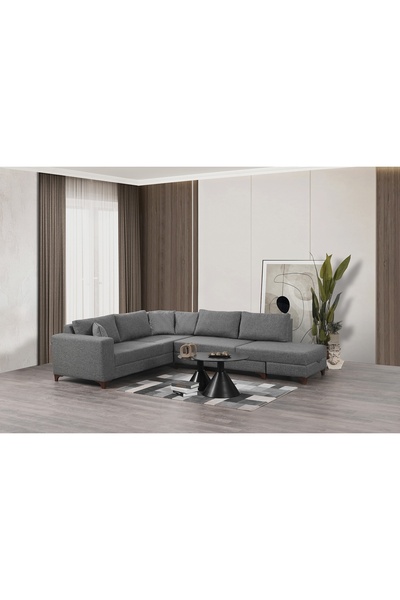 Vivense MASSE KÖŞE KOLTUK, GRİ, SAĞ KÖŞE