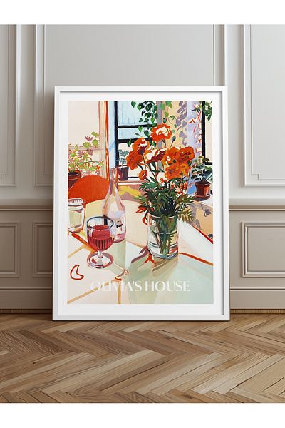 HOMEPACK Pictură cu un singur cadru Pictură poster TK/724
