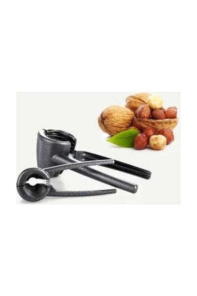 Nerox Metal Walnut and Hazelnut Cracker Set of 2