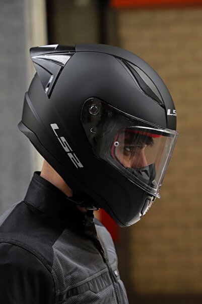 LS2 Rapıd 2 Race Mat Siyah Kask