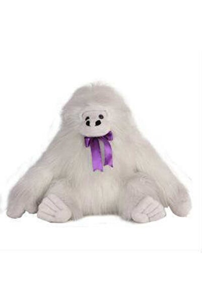 Hızır Tüylü Goril Büyük Beyaz Peluş 100 Cm