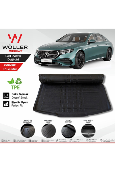 wöller Mercedes E Serisi Bagaj Havuzu W214 2023 Sonrası 3D Wöller Ultraflex E...
