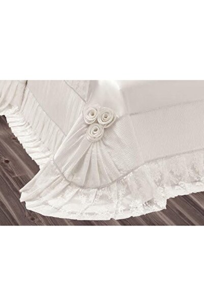 BALADI HOME 3 Pieces Double Dowry Satin Bedspread King Size