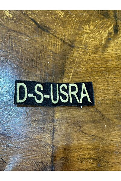 Gönülden Tasarım 7X2 см Вишивка - Нашивка з написом Аксесуар для шиття Аполет