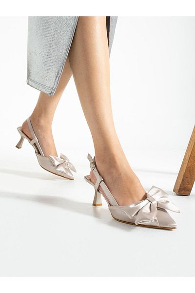 DUXAL SHOES Tocuri Wilson - Detaliu cu fundă, curea la gleznă