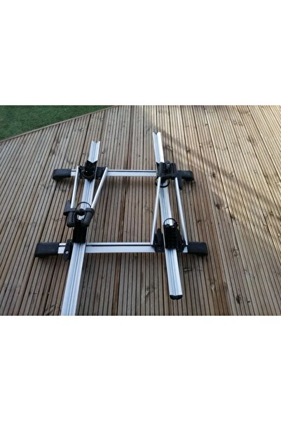 Thunder TOGG  T10X 2023-Sonrası TRX2 Tavan Barı & Bisiklet Taşıma Paketi Gri