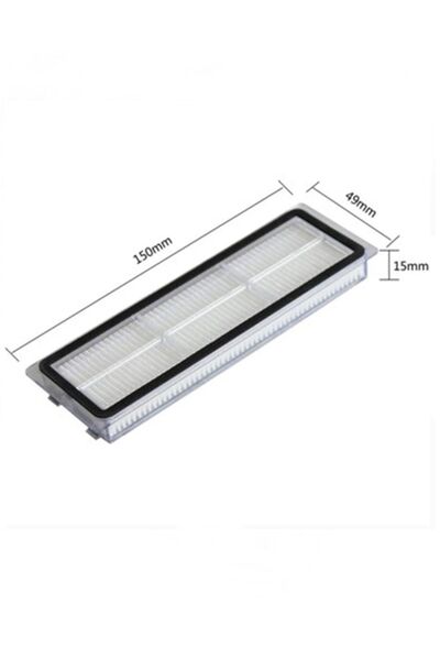 ibrush Xiaomi Vacuum Mop 1c και 2c 2 τεμάχια φίλτρο Hepa και 2 τεμάχια πλαϊνή βούρτσα, Vacuum Mop 1c 2c Stytj01zhm Συμβατό
