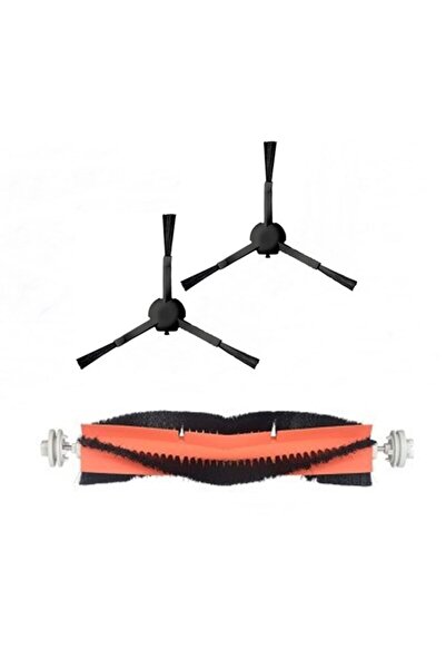 ibrush Dreame L10 Pro 2 τεμάχια μαύρη πλαϊνή βούρτσα και 1 τεμάχιο κύρια βούρτσα, συμβατή με Dreame L10 Pro