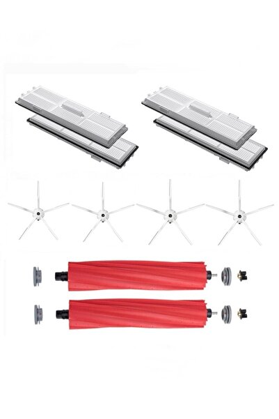 ibrush Roborock S7 Sonic - Λευκό Mega Σετ 10 τεμαχίων με πλαϊνή βούρτσα, συμβ...