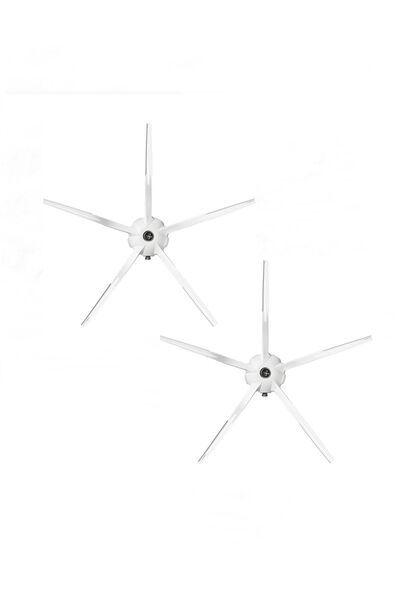 ibrush Roborock S7 Sonic 2li Beyaz Yan Fırça, Roborock S7 S7 Sonic S7 Maxv Uyumlu 2li Beyaz Yan Fırça