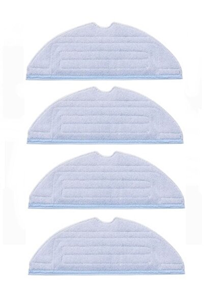 ibrush Roborock S7 Sonic 4 bucăți cârpă din fibre pentru mop, Roborock S7 S7 Sonic S7 Maxv compatibilă 4 bucăți cârpă din fibre pentru mop