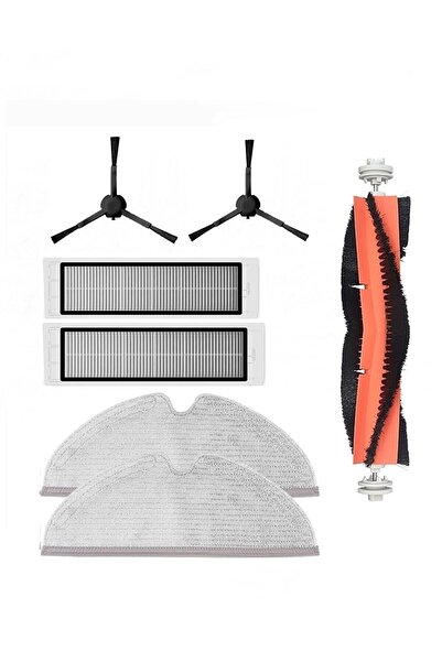 ibrush مجموعة فراغ ممسحة برو 2 ثلاثية الأبعاد 7 قطع فرشاة جانبية سوداء، متوافقة مع ممسحة برو 2 ممسحة برو 2 بلس