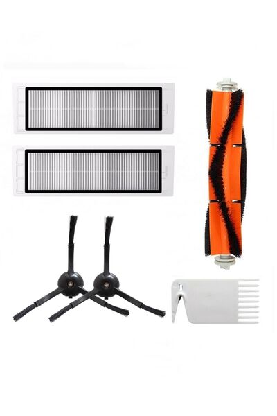 ibrush مجموعة Roborock S50 الأساسية المكونة من 5 قطع - متوافقة مع S50 S55، أس...