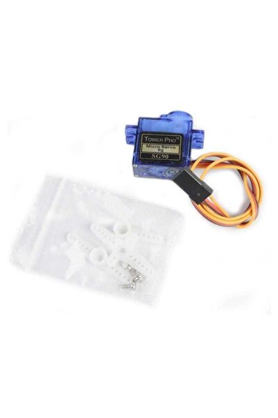 Koodmax SG90 9g Servo Motor Mini Mikro Arduino Raspberry Pıc Rc Uçak Helikopter Uyum