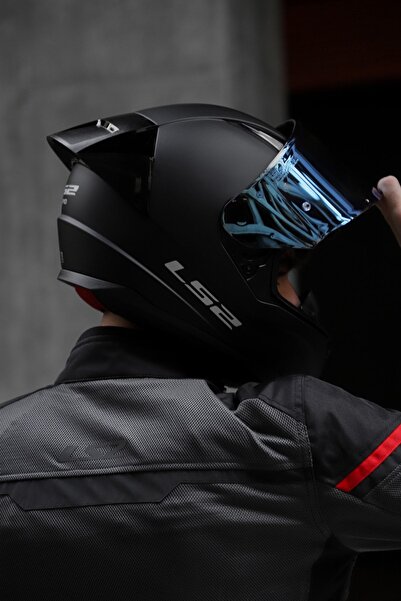 LS2 Rapıd 2 Race Mat Siyah Kask