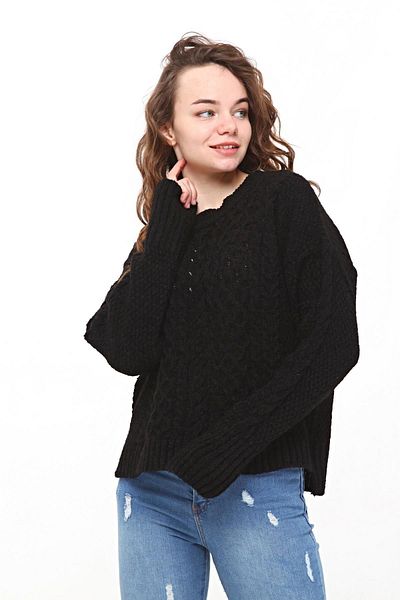 ilmek Pulover tricotat Boucle Knitwear pentru damă 4376
