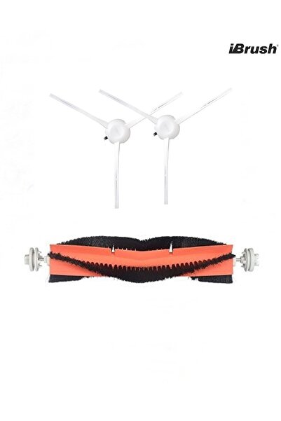 ibrush Συμβατό με Dreame D9 και D9 Max - 2 πλαϊνές βούρτσες και 1 κύρια βούρτσα