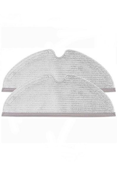ibrush Set of 2 Mop Fiber Cloths Compatible with Dreame L10 Pro