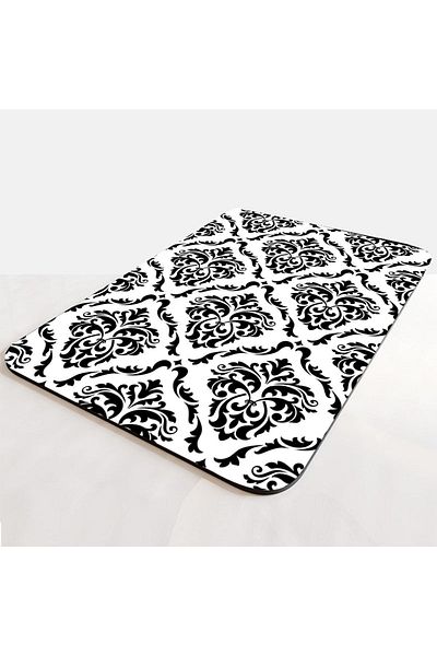 3D ELSE HALI Else Patterned Microwave Oven Cover Protective Mat Non-Slip Base Washable Organizer Case