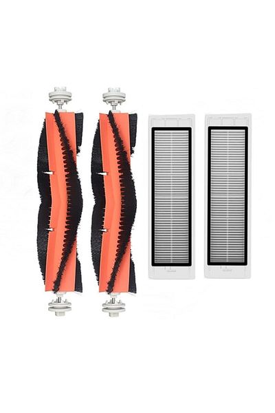 ibrush Dreame Z10 Pro - 2 Hepa Filter and 2 Main Brushes, Compatible