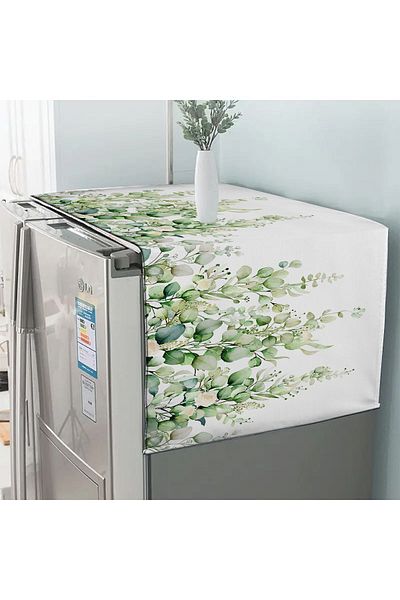3D ELSE HALI 60x140cm Decorative Colorful Flower Patterned Diffusion and Refrigerator