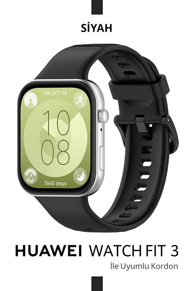 CONOCER Huawei Watch Fit 3 - Fit 4 Cord سلك سيليكون ناعم رياضي
