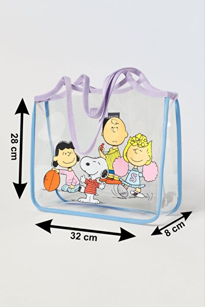 gökgöz Plaj Çantası Şeffaf Çocuk Plaj Çantası