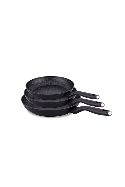 KORKMAZ NORA FRYPAN SET 3 PCS