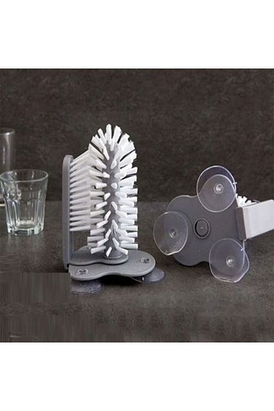3D ELSE HALI Else Sink Suction Cup Glass Bottle Jar Plate Washing Brush Dish Cleaning Brush