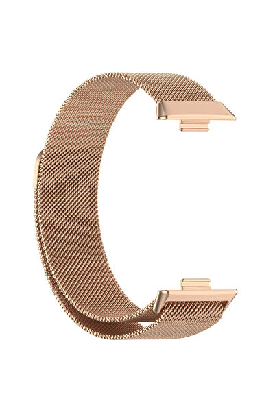 CONOCER Huawei Watch Fit 3 - Fit 4 Cord Steel Stainless Mesh Braid Magnetic Magnet Cord