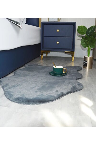 BALADI HOME post halı peluş paspas kürük çok yumuşak ve ithal peluş