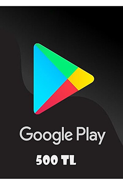 Google Play Hediye Kodu 500 TL