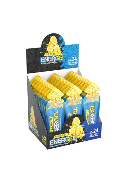Torq Nutrition ENERGEL Electrolyte - Enerji ve  Jeli 50 Gr 24 Adet - Limon