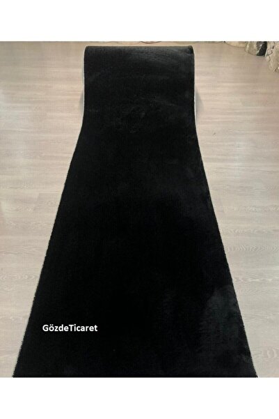 Royal Siyah Kaymaz Taban (non-slıp Base) Jel Yolluk Post(peluş) Halı