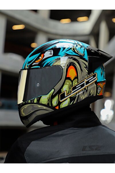 LS2 Rapıd 2 Race Neo Mavi-mor Kask