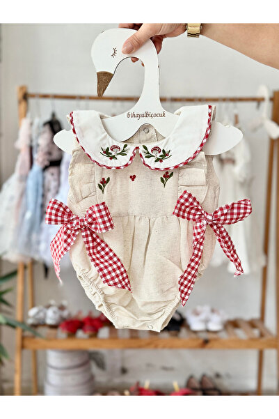 BİHAYALBİÇOCUK Lowell Nakış İşlemeli Romper
