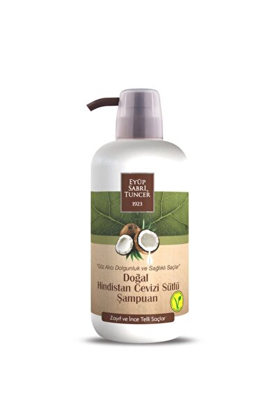Eyüp Sabri Tuncer 600 مل × 4 شامبو حليبي طبيعي بجوز الهند