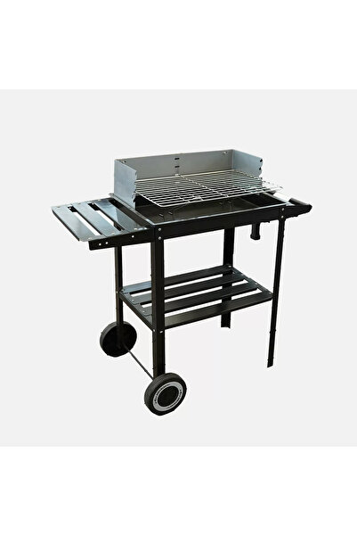 Genel Markalar Tekerlekli Kömürlü Mangal - Pişirme Alanı: 84x30x80 Cm, Demont...
